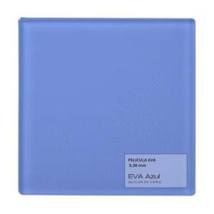 La película EVA de 0.38 mm en color Azul translúcido aporta un toque vibrante y moderno a tus proyectos de vidrio. Con 2.40 metros de ancho y longitud personalizada, es ideal para decoración interior en espacios como oficinas, bares y salones. Ofrece alta adhesión, resistencia a humedad y rayos UV, y un efecto translúcido que brinda privacidad sin oscurecer. Perfecta para lograr un acabado funcional y estético en vidrios decorativos, mamparas y fachadas creativas.