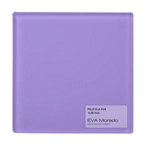 La Film EVA 0,38 mm Color Morado translúcido aporta un toque vibrante y moderno a tus proyectos de vidrio. Con 2.40 metros de ancho y longitud personalizada, es ideal para decoración interior en espacios como oficinas, bares y salones. Ofrece alta adhesión, resistencia a humedad y rayos UV, y un efecto translúcido que brinda privacidad sin oscurecer. Perfecta para lograr un acabado funcional y estético en vidrios decorativos, mamparas y fachadas creativas. Claridad Incomparable: Maximiza el paso de la luz, manteniendo la visibilidad y el diseño original del vidrio.